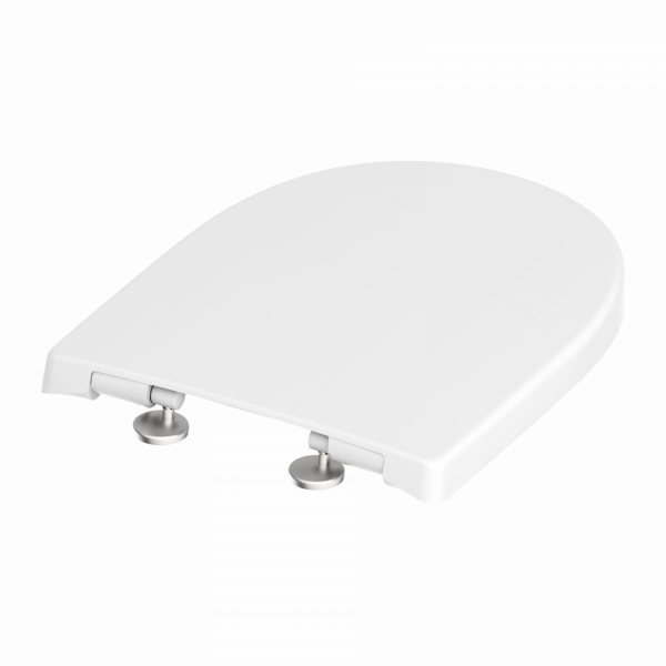 WC-Sitz Alma Made in Germany, in Weiß mit Absenkautomatik, D-Form