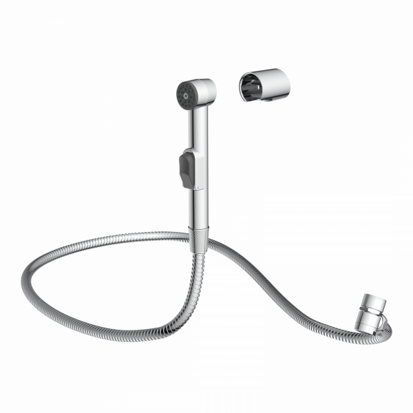 Waschbecken Handbrause, Bidet Handbrause, mit Wandhalterung und Brauseschlauch, Chrom