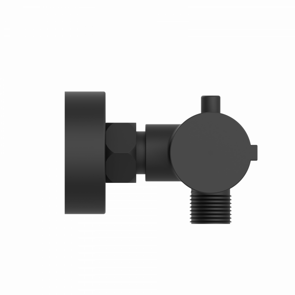 LONDON Thermostat Duscharmatur, Schwarz matt