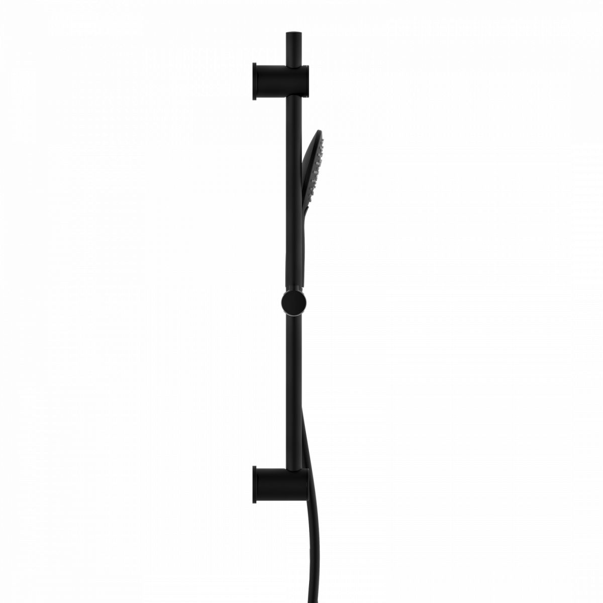 RAVEN Stangenbrauseset, Schwarz matt