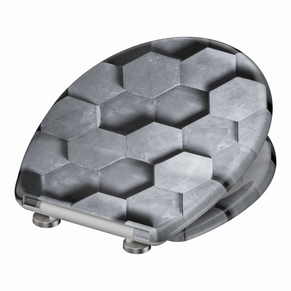 WC Sitz WC6 - Hexagon 3D