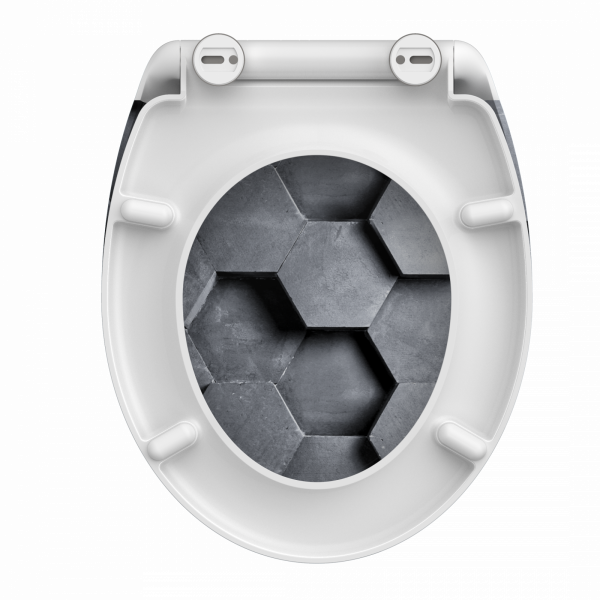 WC Sitz WC6 - Hexagon 3D