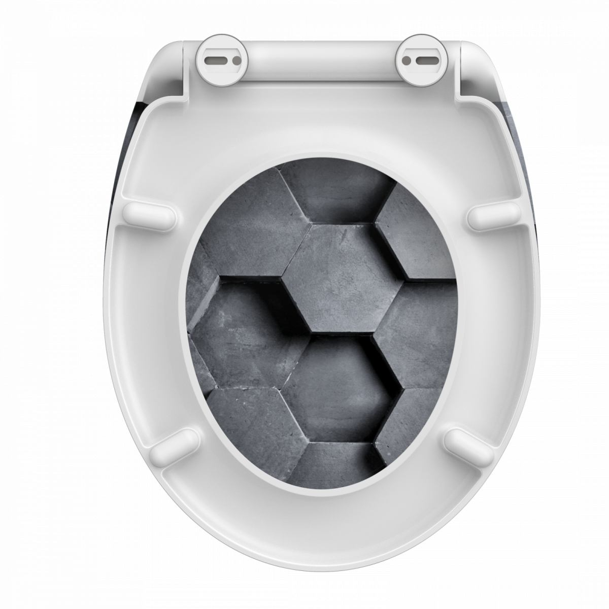 WC Sitz WC6 - Hexagon 3D