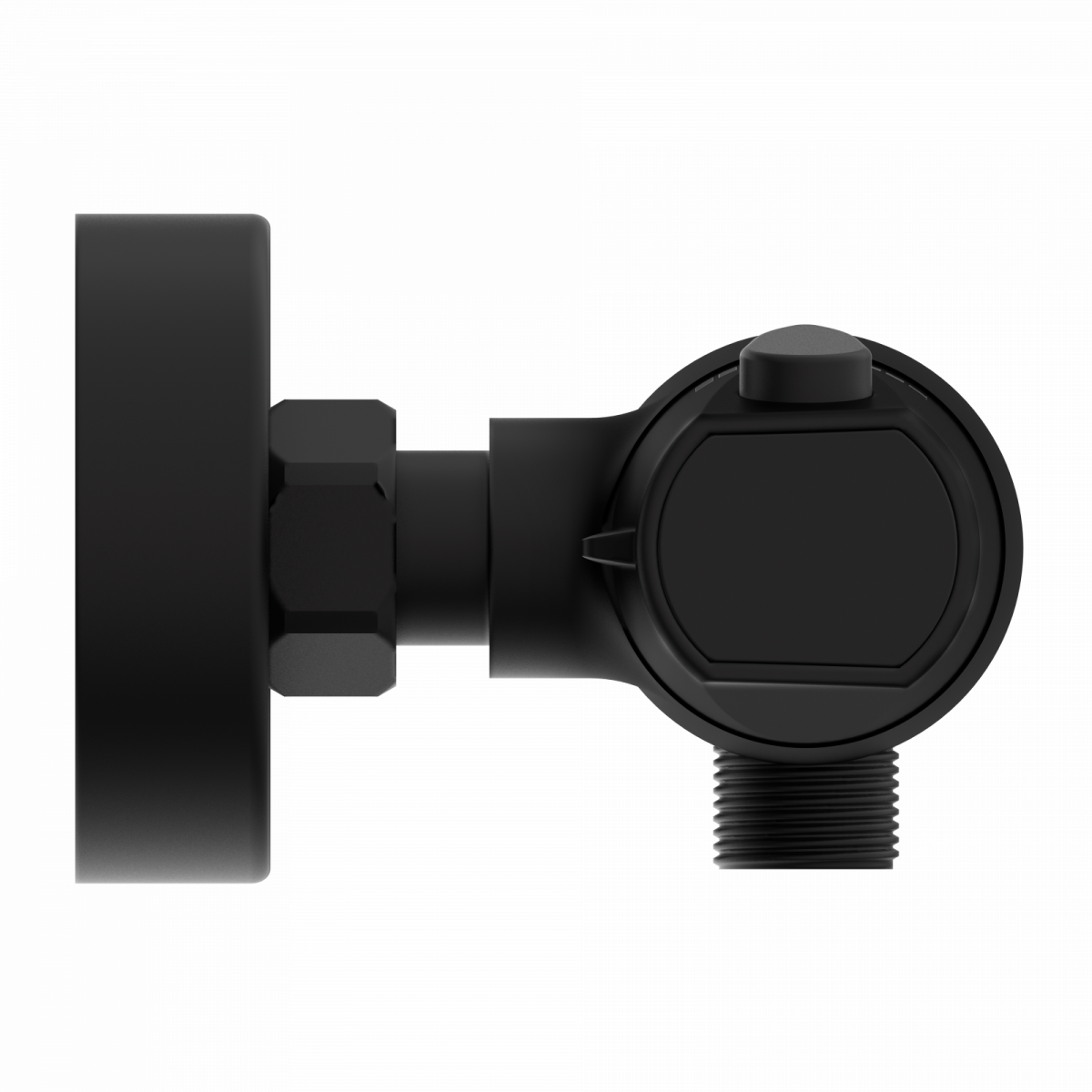 Duscharmatur Beatrice, in Schwarz matt mit Thermostat