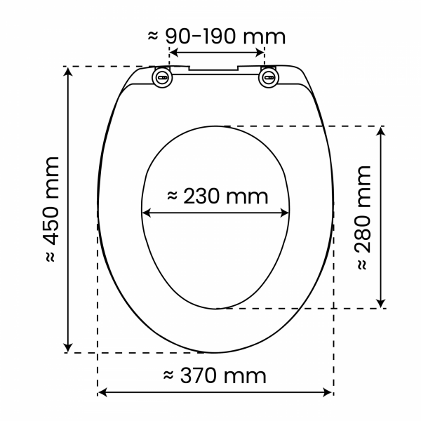 WC Sitz WC6 - Hexagon 3D