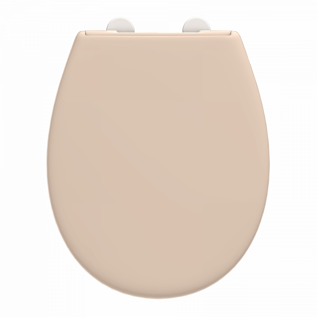 WC-Sitz Alma Made in Germany, in Bahamabeige mit Absenkautomatik und Schnellverschluss, O-Form