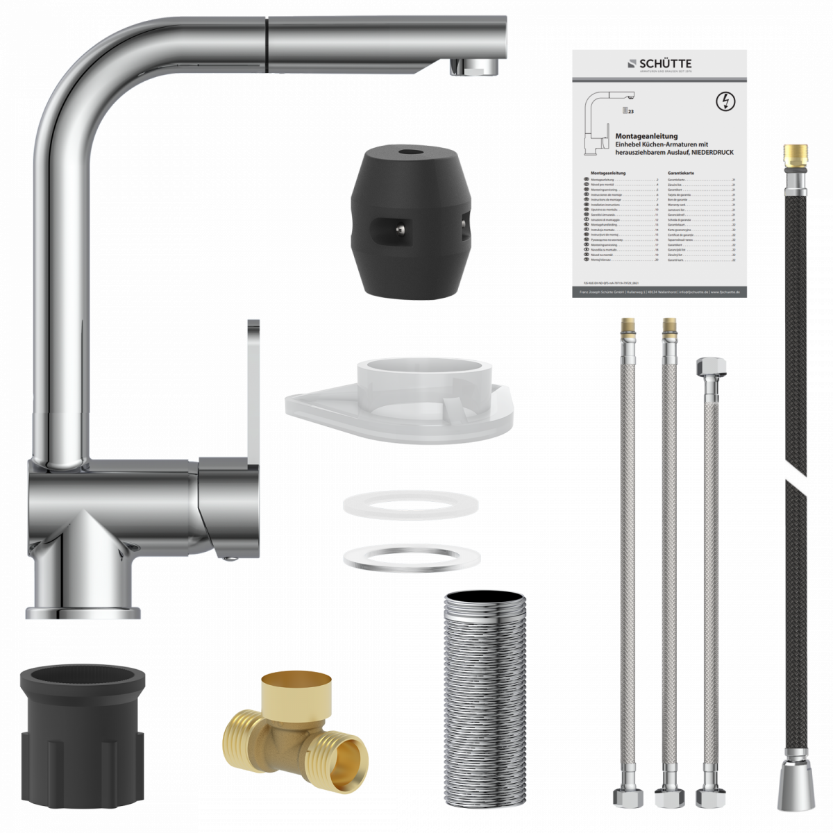 LONDON Spültischarmatur, Niederdruck, Chrom