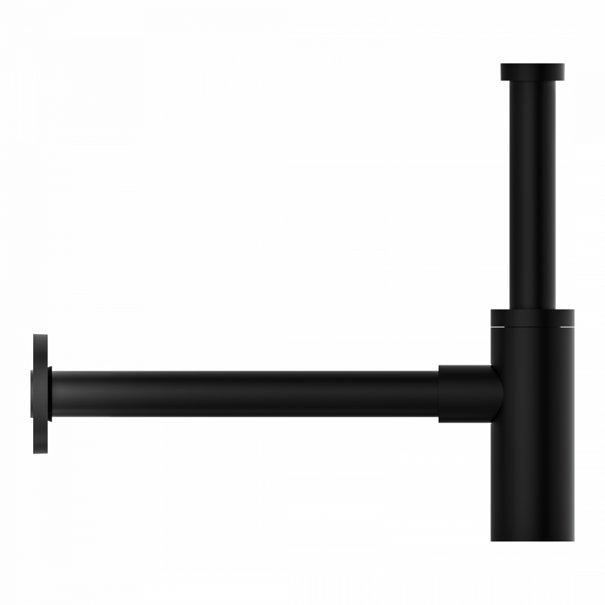 Design-Flaschensiphon, Schwarz, 1 1/4\" x 32 mm"