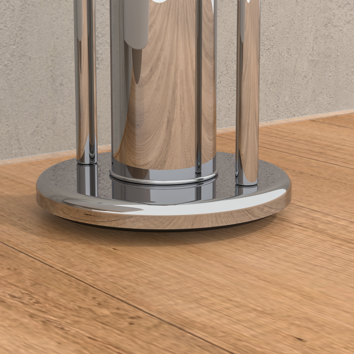 Stand WC-Set, chrom