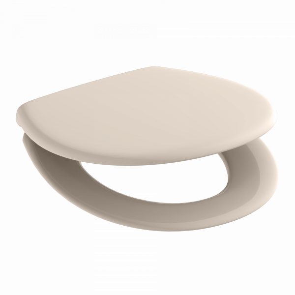 WC-Sitz Alma Made in Germany, in Pergamon mit Absenkautomatik und Schnellverschluss, O-Form