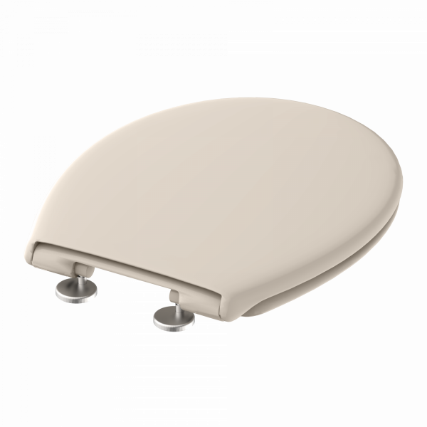 WC-Sitz Alma Made in Germany, in Pergamon mit Absenkautomatik und Schnellverschluss, O-Form