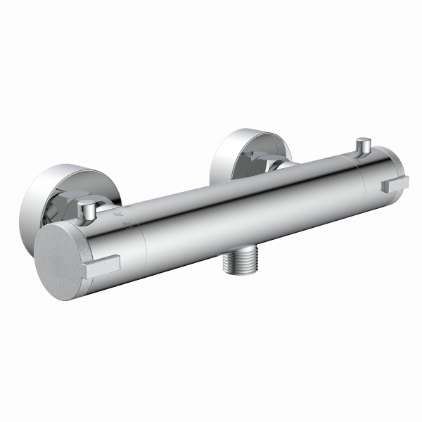 LONDON Thermostat Duscharmatur, Chrom