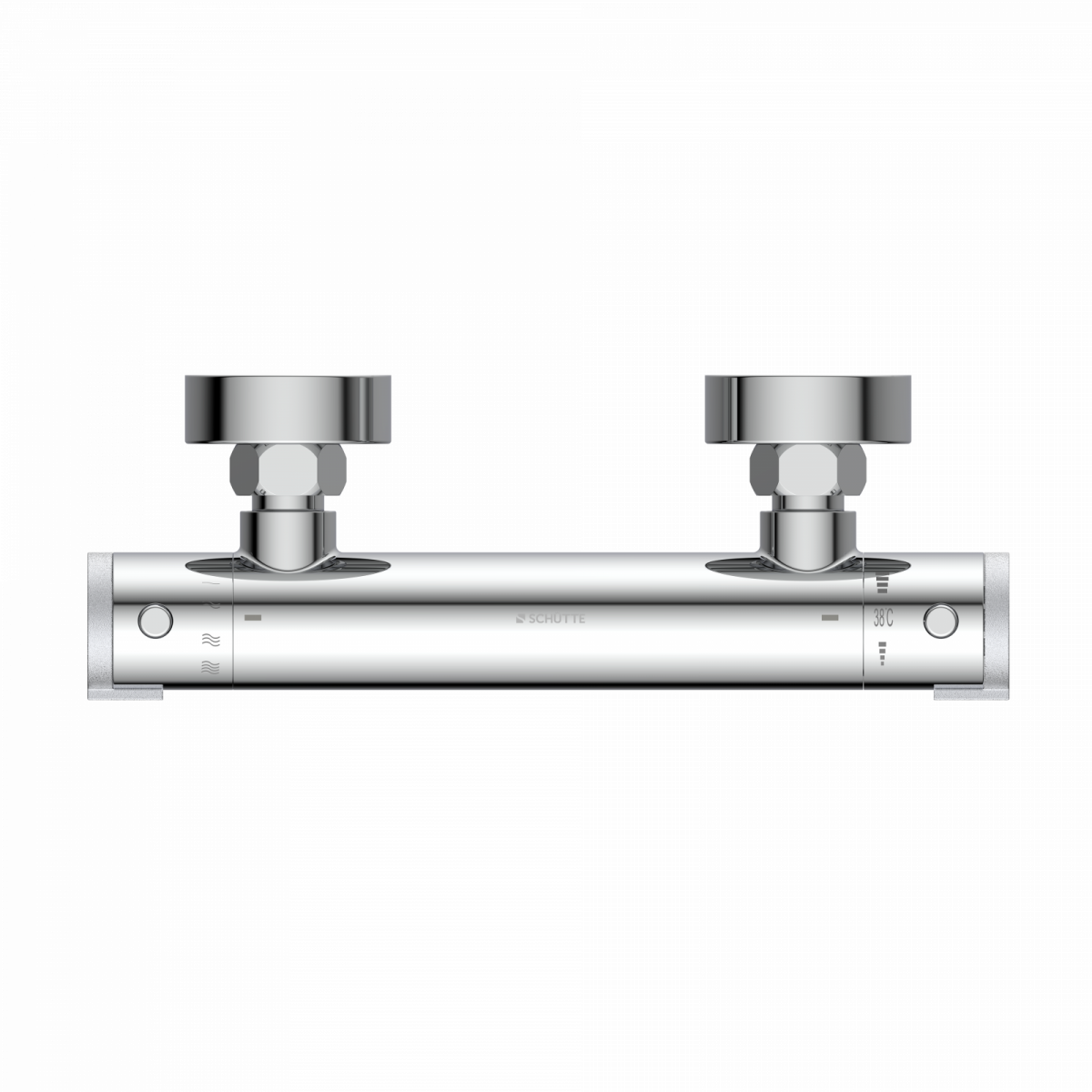 LONDON Thermostat Duscharmatur, Chrom