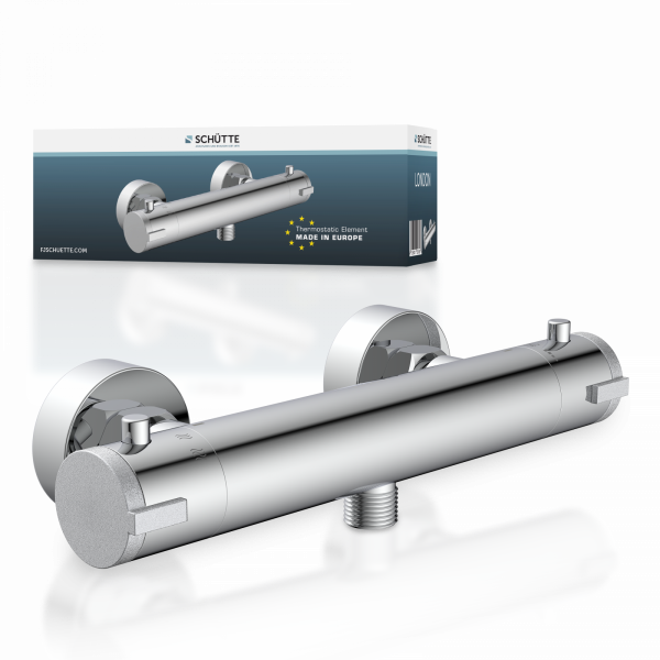 LONDON Thermostat Duscharmatur, Chrom