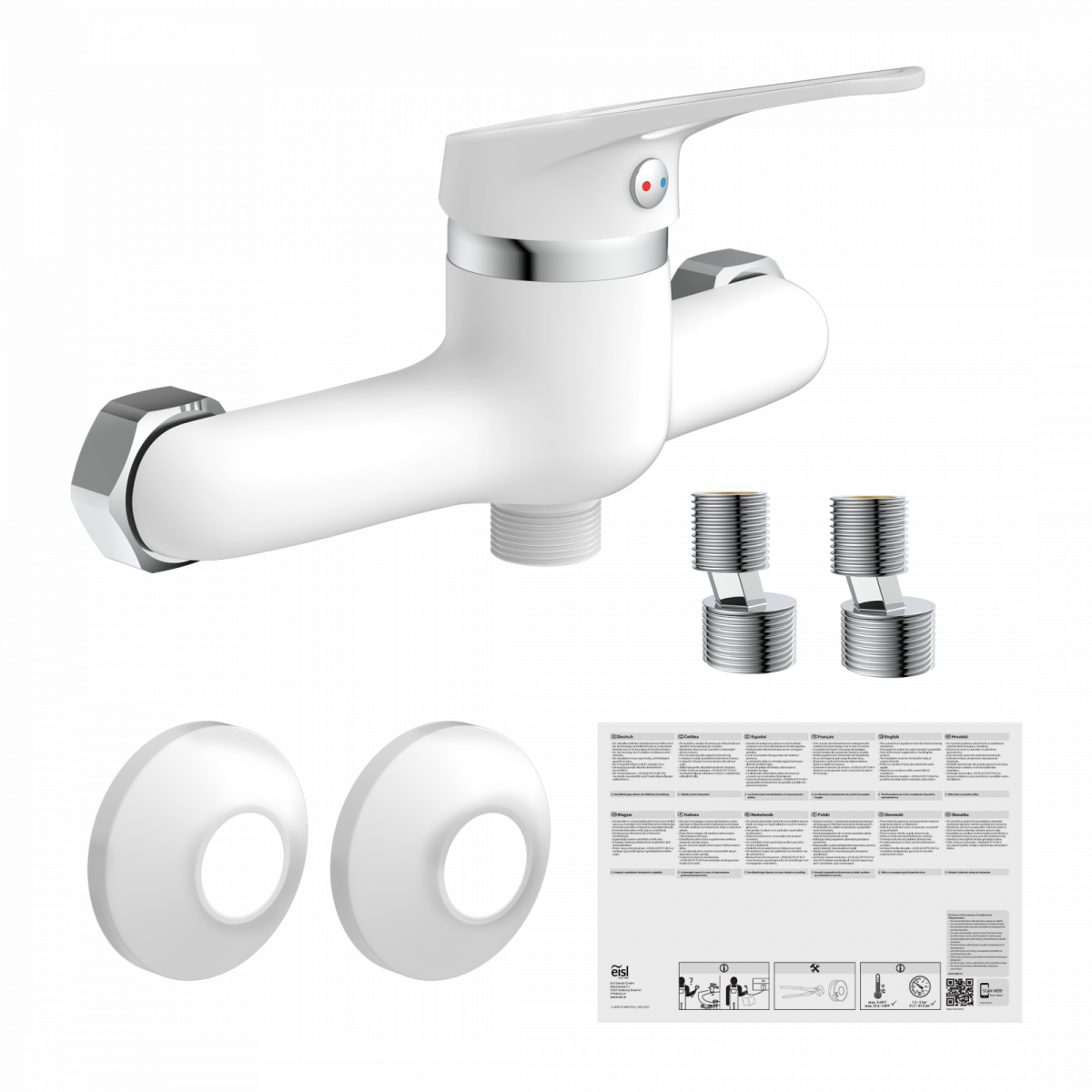 Duscharmatur SPEED, Weiß