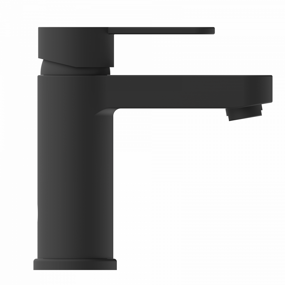 ELEPHANT Waschtischarmatur, Schwarz matt