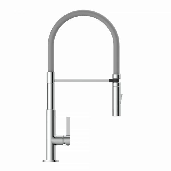 Küchenarmatur Nova, in Chrom mit herausnehmbarer Geschirrbrause, Hochdruck