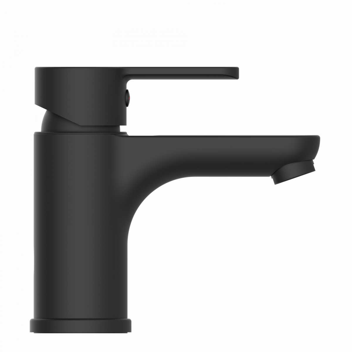 DENVER Waschtischarmatur, Schwarz matt