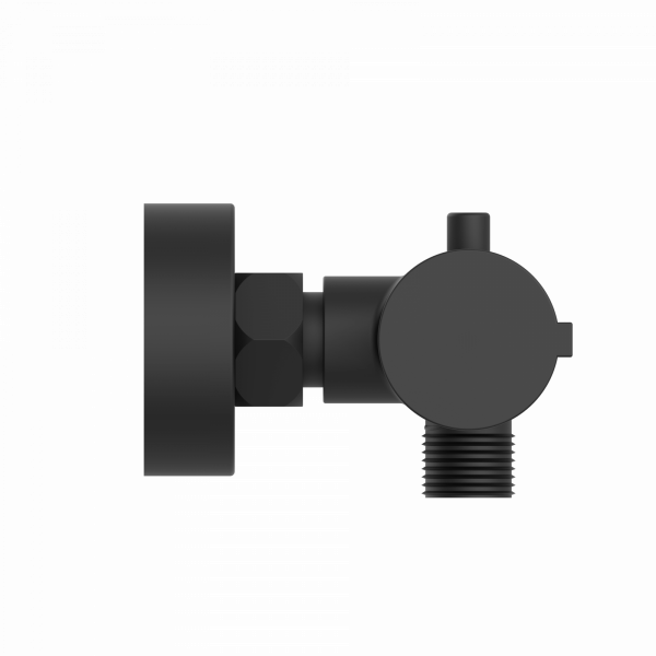LONDON Thermostat Duscharmatur, Schwarz matt