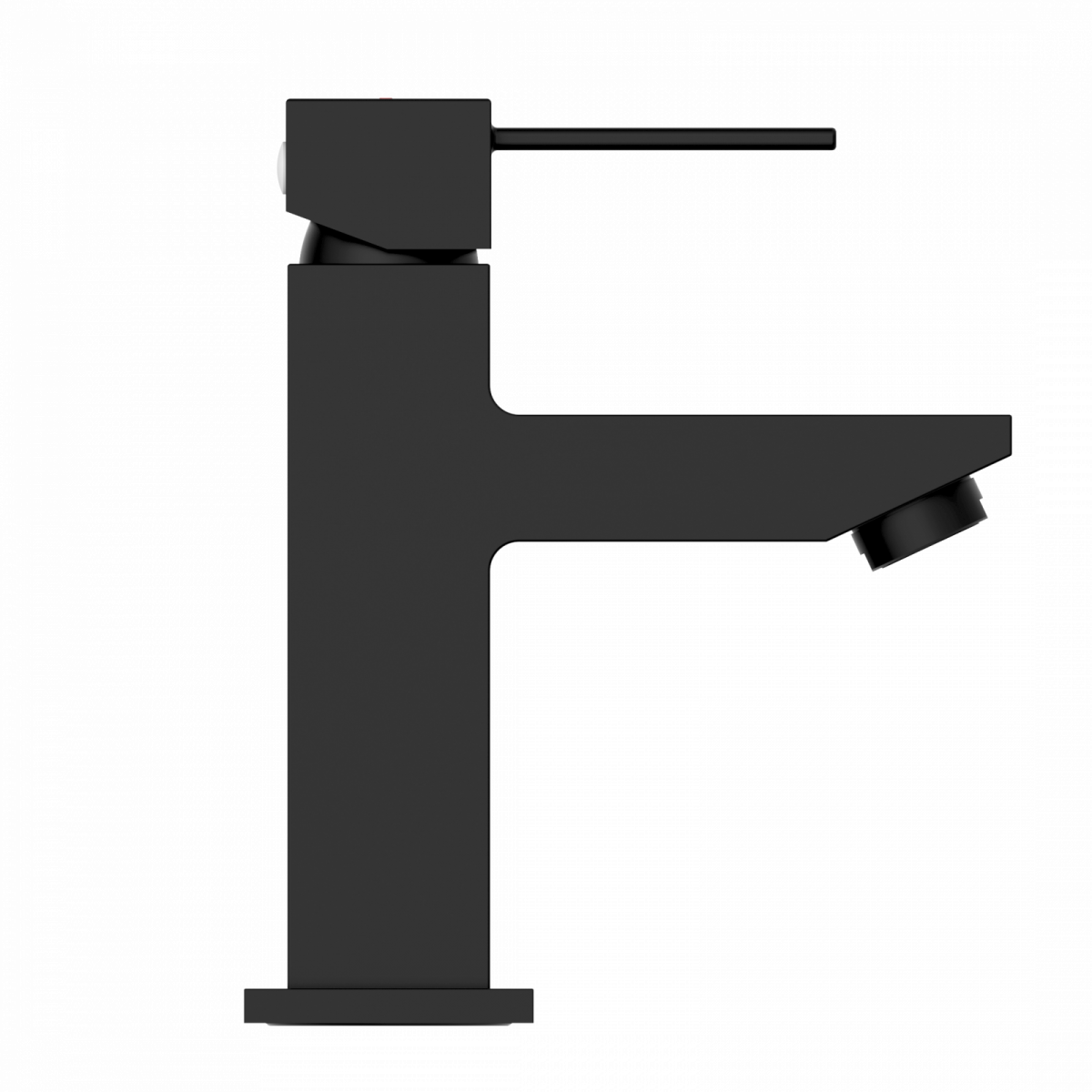 CALVINO Waschtischarmatur, Schwarz matt