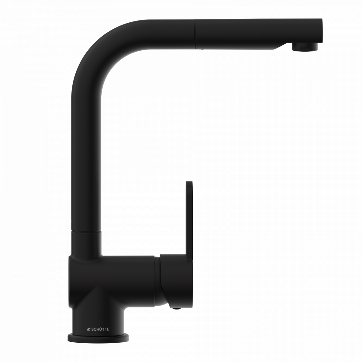 LONDON Spültischarmatur, Schwarz matt, mit herausziehbarem Auslauf