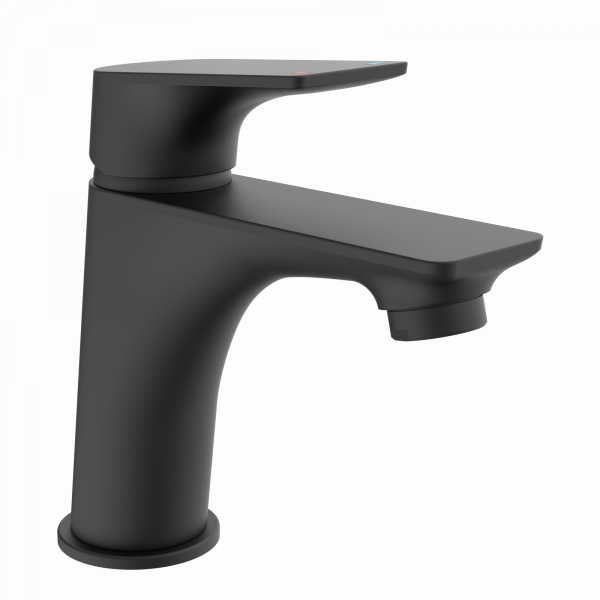 BOSTON Waschtischarmatur, Schwarz matt