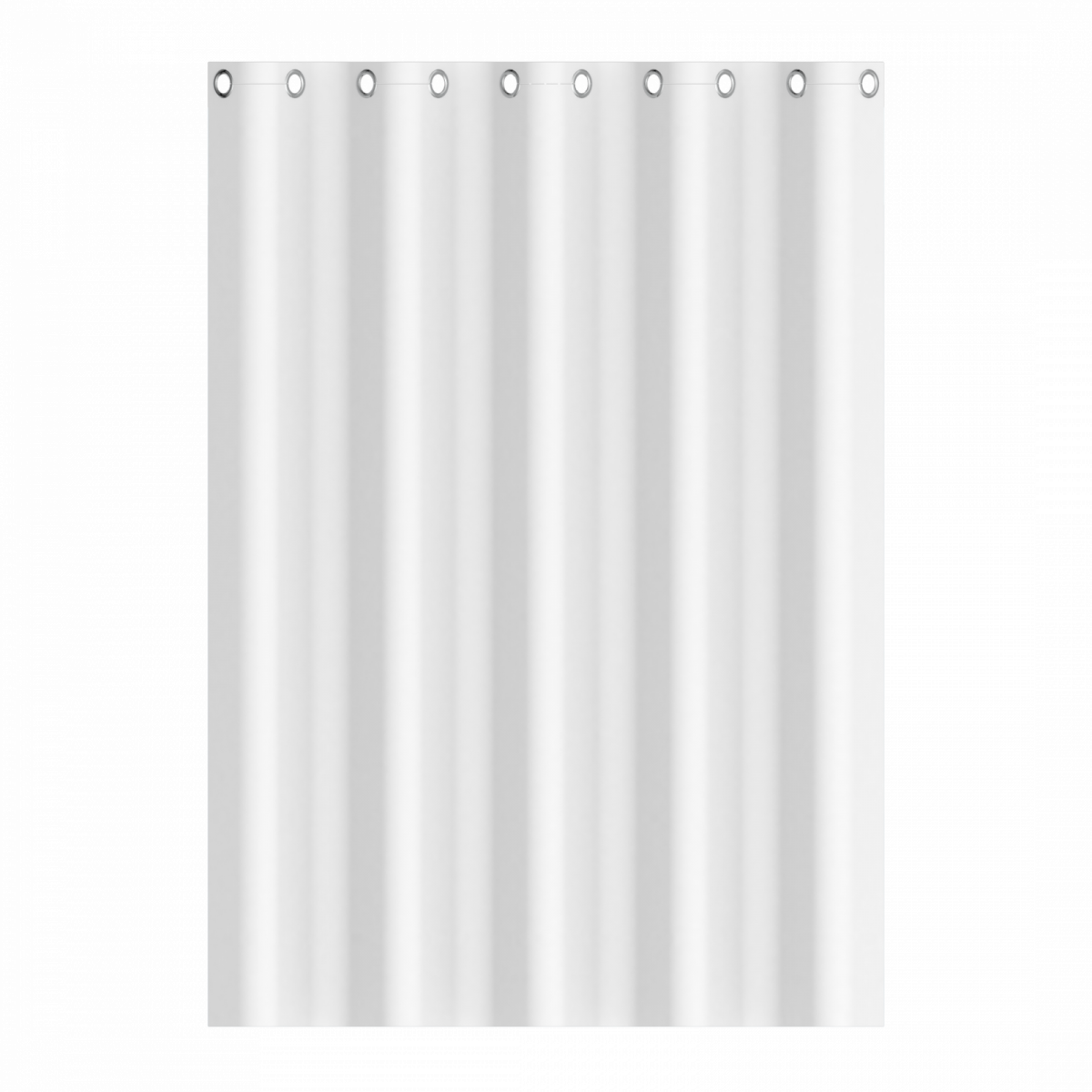 Duschvorhang, weiß