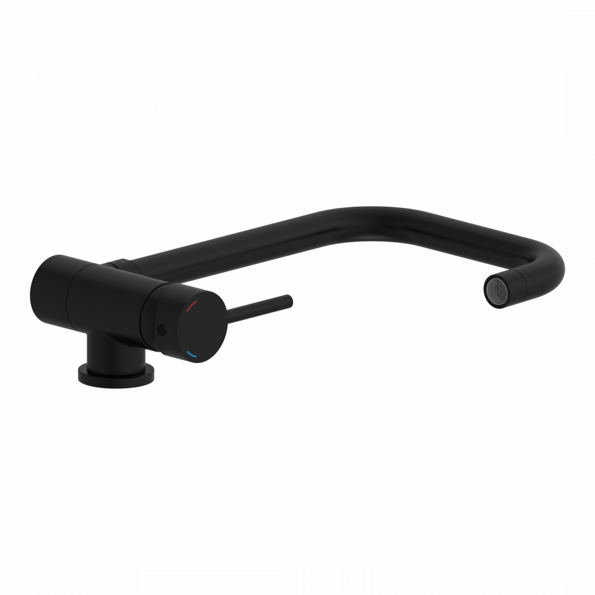 WINDOW Spültischarmatur, Schwarz matt