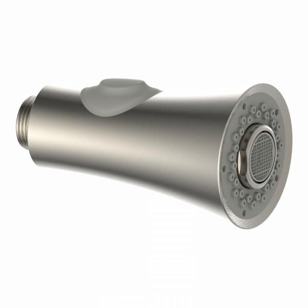 Ersatz-Geschirrbrause/Glocke, Edelstahloptik - 00556