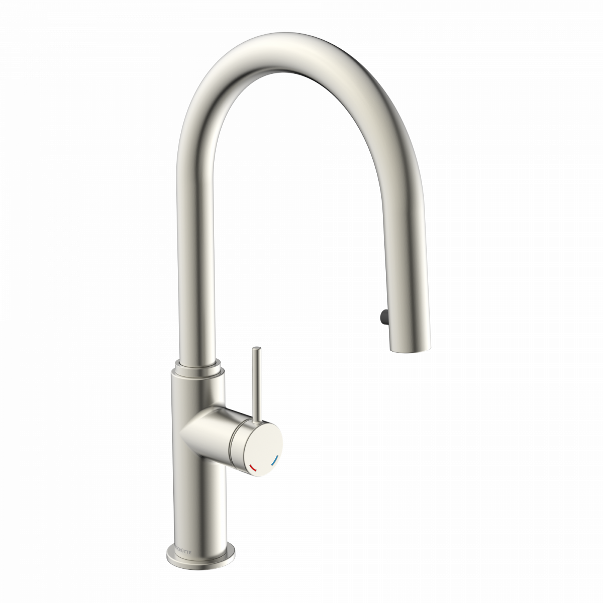 BLACKPOOL Spültischarmatur, Edelstahloptik, mit herausziehbarem Auslauf