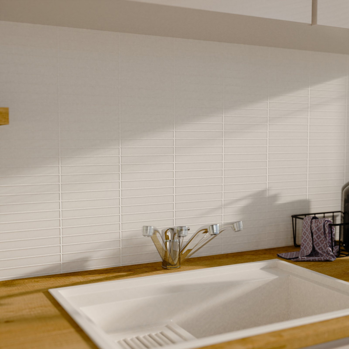 Küchenarmatur Vera, in Chrom mit schwenkbarem Auslauf, Niederdruck