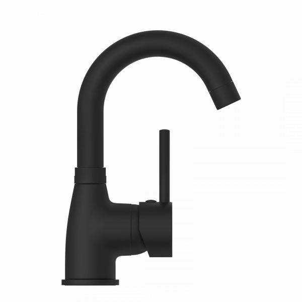 Waschtischarmatur FUTURA, Schwarz matt