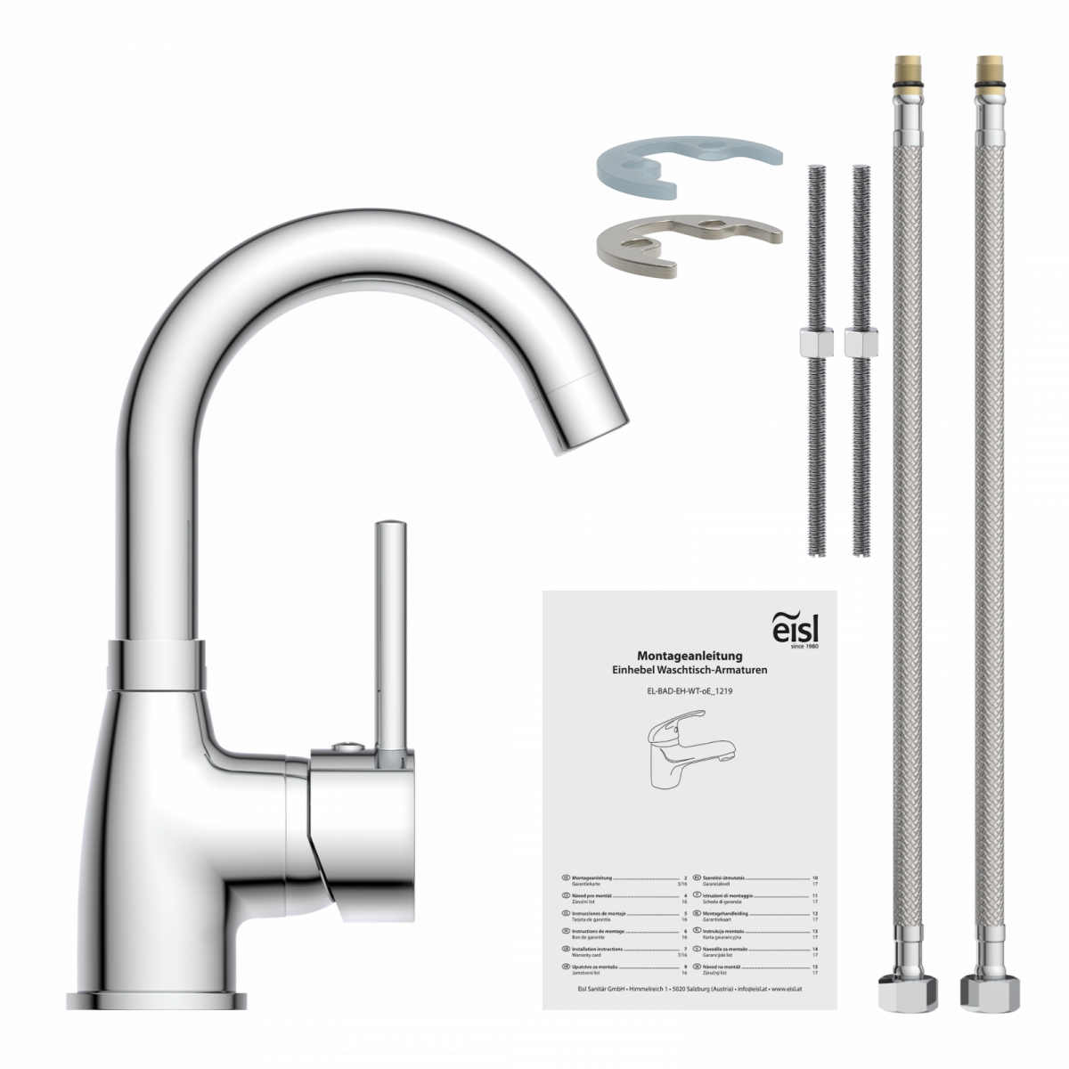 Waschtischarmatur FUTURA, Chrom