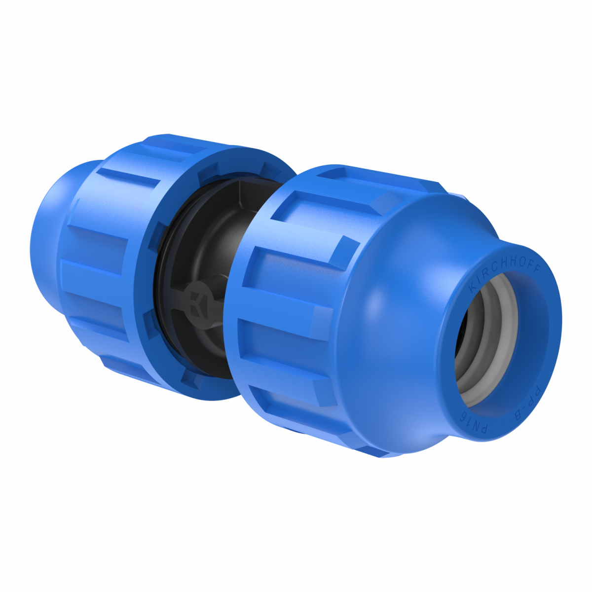 Verbindungsstück, 25 mm, Klemmfitting für HDPE