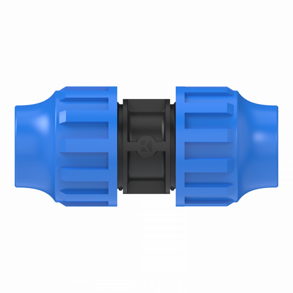 Verbindungsstück, 25 mm, Klemmfitting für HDPE