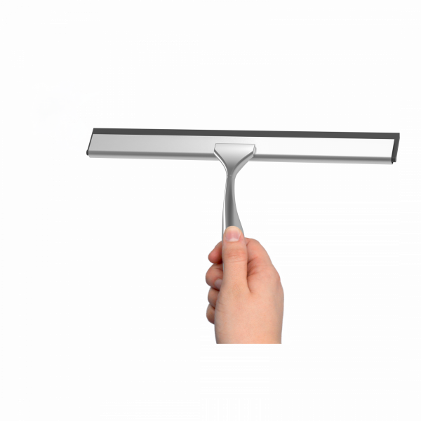 Duschabzieher, chrom, zum Kleben oder Schrauben