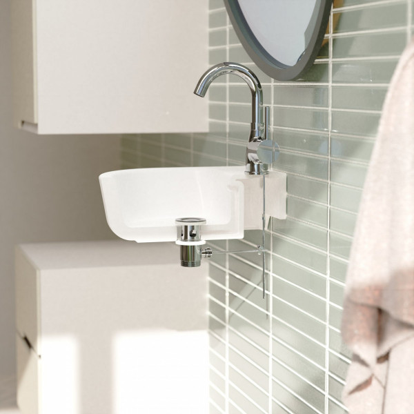 Exzentergarnitur, Chrom, 1 1/4