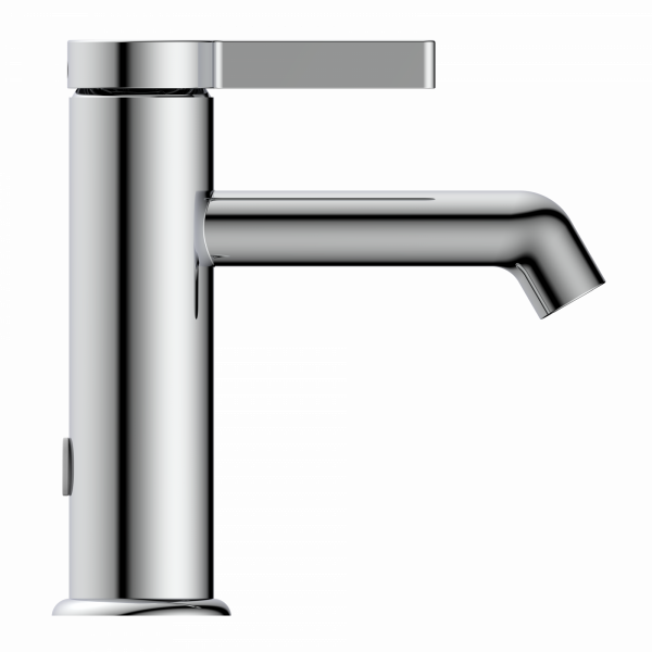 WT 11 in Chrom, Waschtischarmatur mit minimalistischem Design