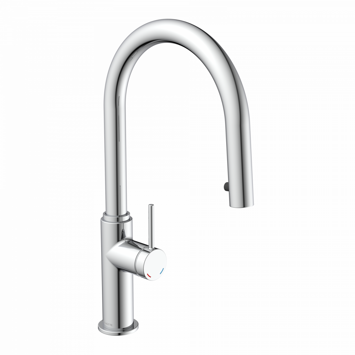 BLACKPOOL Spültischarmatur, Chrom, mit herausziehbarem Auslauf