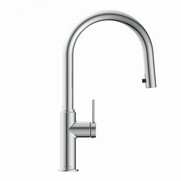 BLACKPOOL Spültischarmatur, Chrom, mit herausziehbarem Auslauf