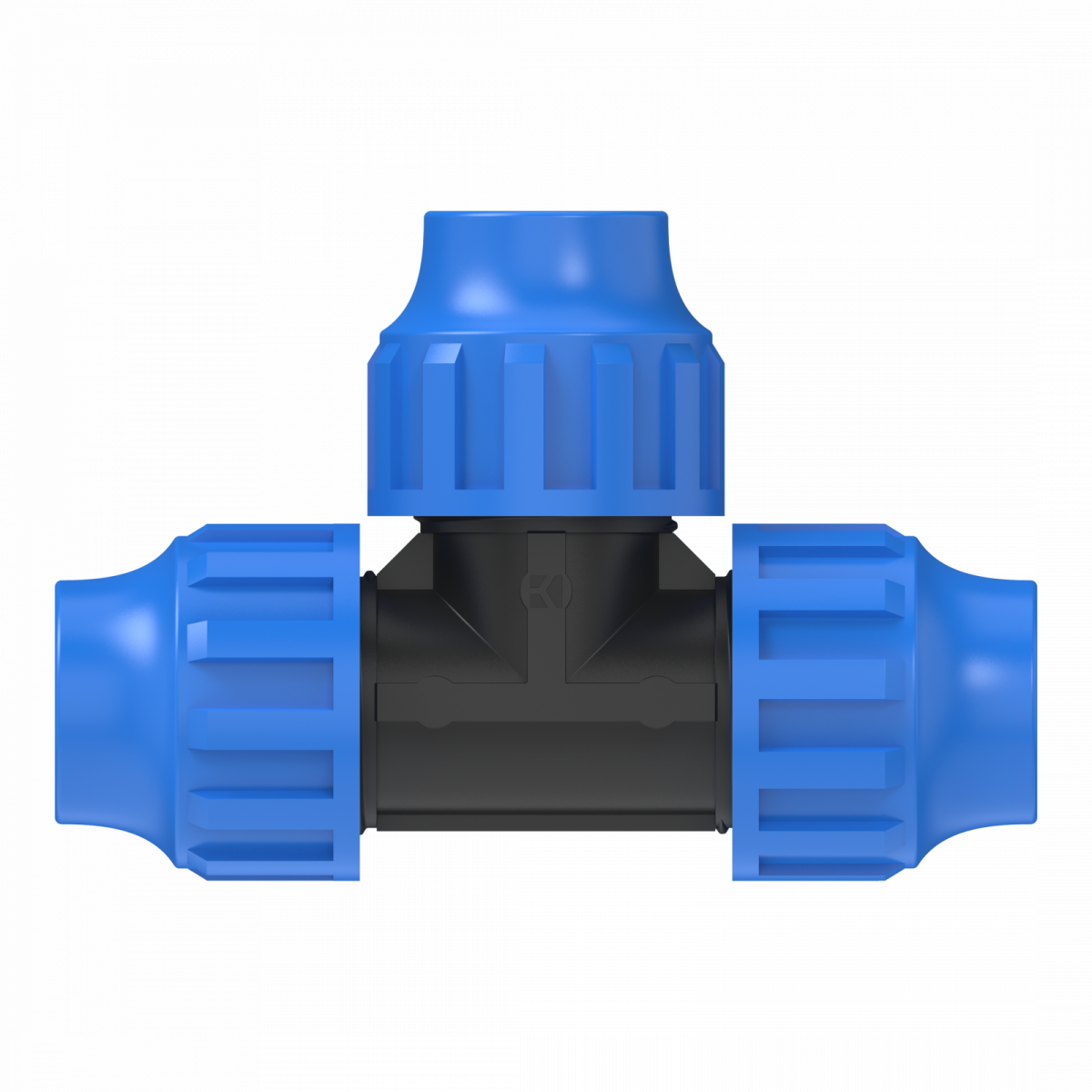 T-Stück, 25 mm, Klemmfitting für HDPE