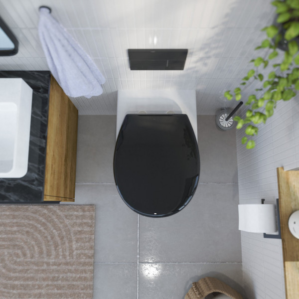 WC Sitz BLACK Made in Germany