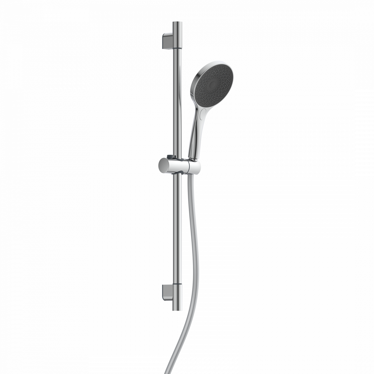 CAPRI Stangenbrauseset, Chrom/Anthrazit