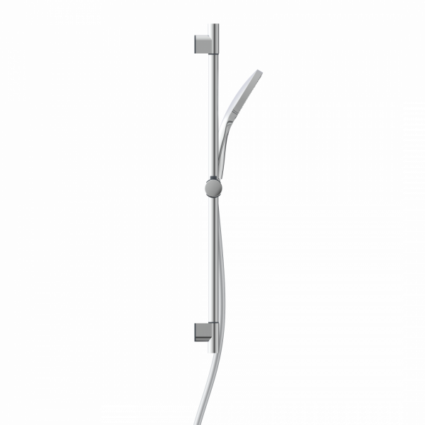 CAPRI Stangenbrauseset, Chrom/Anthrazit