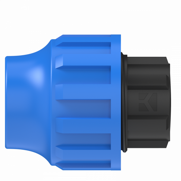 Fitting Endstück, 20 mm, Klemmfitting für HDPE