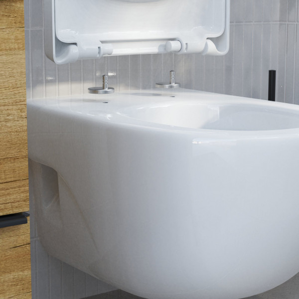 D-Form WC Sitz WHITE Made in Germany