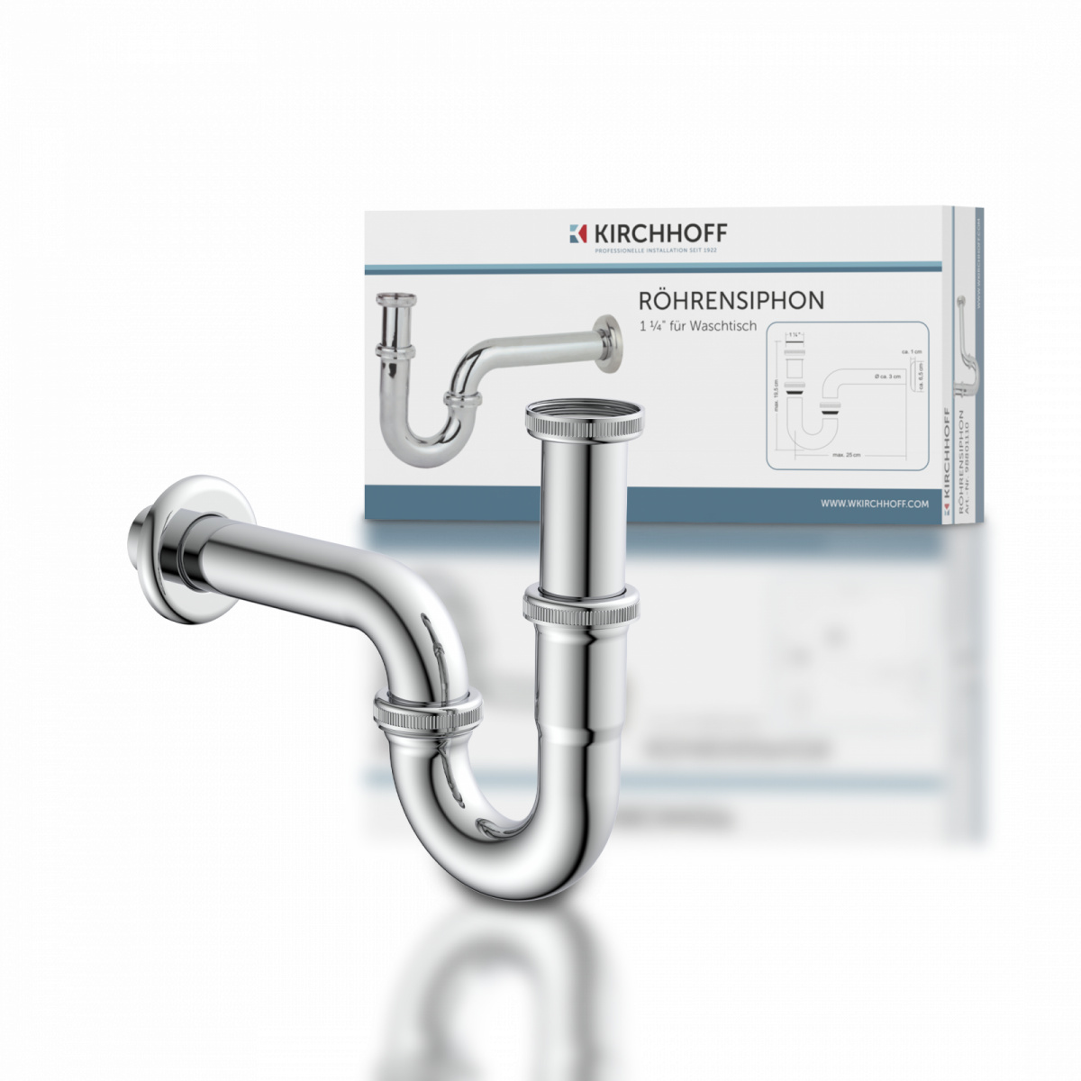 Röhrensiphon, Chrom