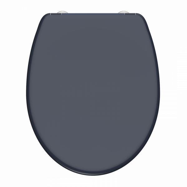 Duroplast WC-Sitz ANTHRAZIT, mit Absenkautomatik und Schnellverschluss