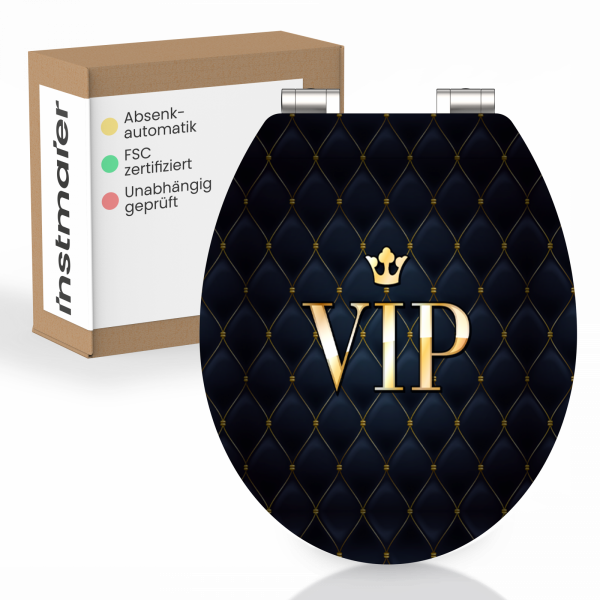 MDF WC Sitz in VIP Optik,...