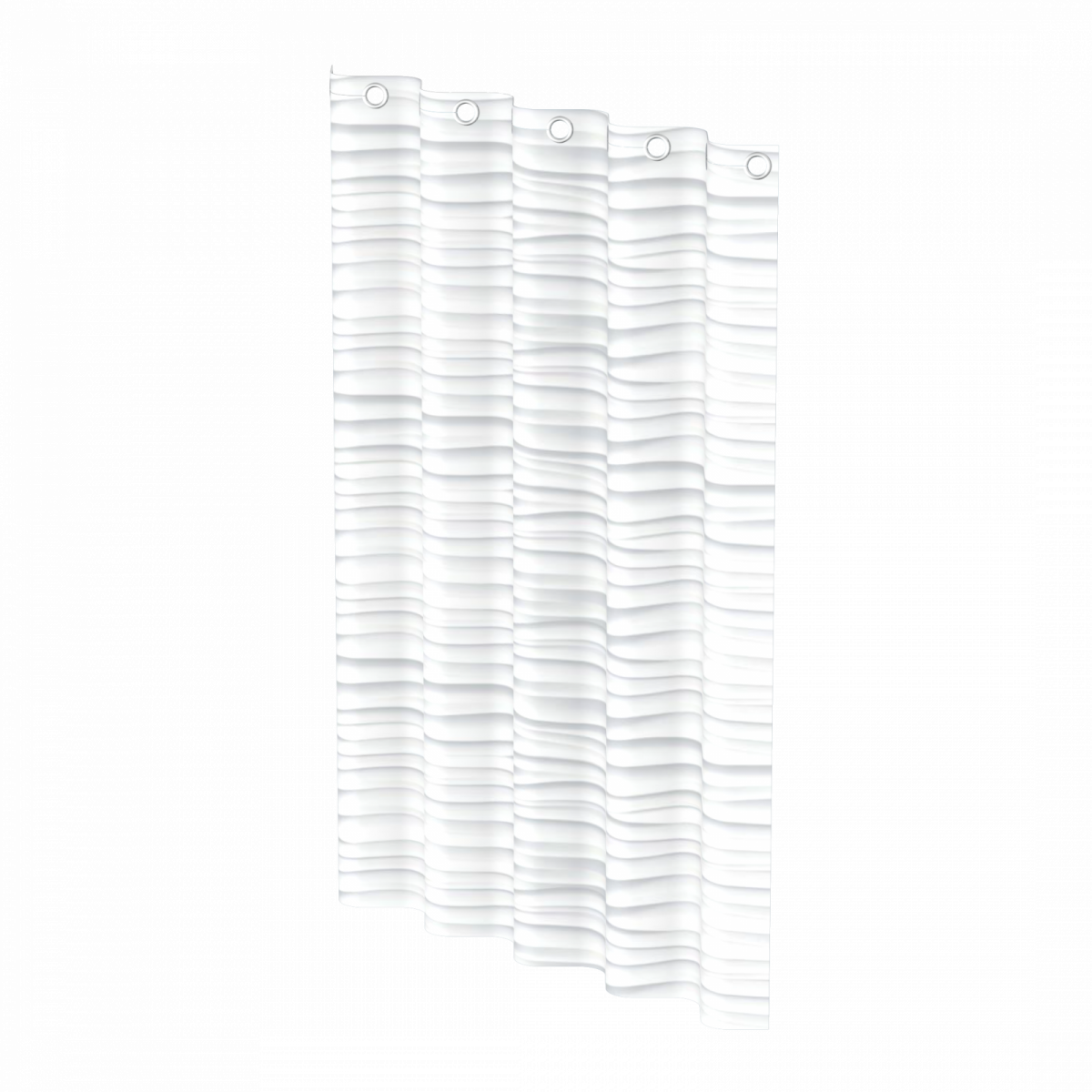 Duschvorhang, White Wave
